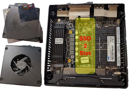 GMKtec M5 Ultra Gaming Mini PC Ryzen 7 7730U, 32GB RAM 512GB SSD Dual NIC LAN 2.5GbE Desktop Computers, Triple 4K Display, WiFi 6E customer photo 1