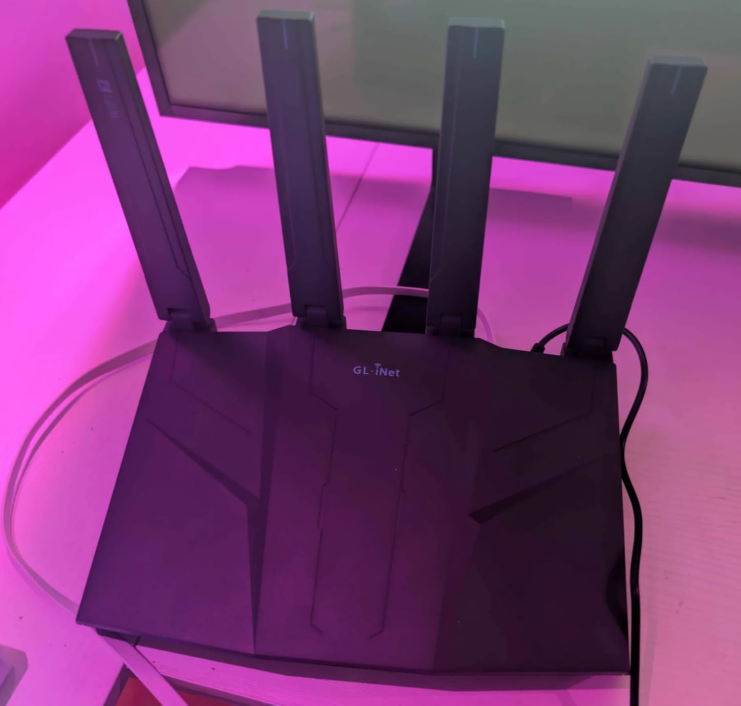 GL.iNet GL-BE6500 (Flint 3e) WiFi 7 Router, High-Speed WiFi 7 Router for Wireless Internet w/VPN, 5 x 2.5G Ethernet Port for Fiber Optic Modem, Long Range Large Home, Business & Gaming Computer Routers customer photo 2