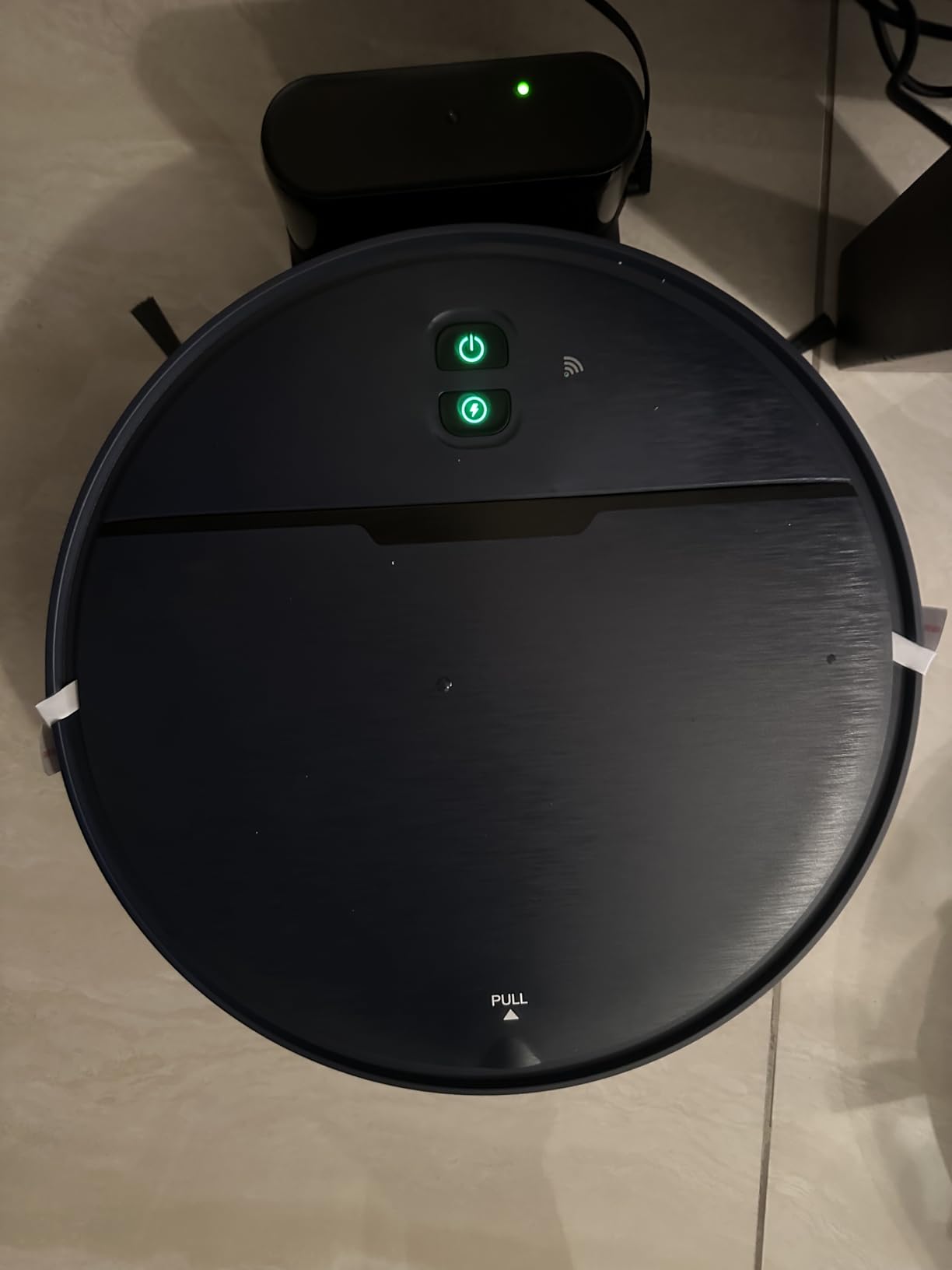 Robot Vacuum and Mop Combo with APP/Voice/Remote Control, 2 in 1 Vacuuming & Mopping Robot, Schedule, Strong Suction, Tangle-Free, Slim & Quiet, for Homes with Pets, Low Pile Carpet & Hard Floors customer photo 1