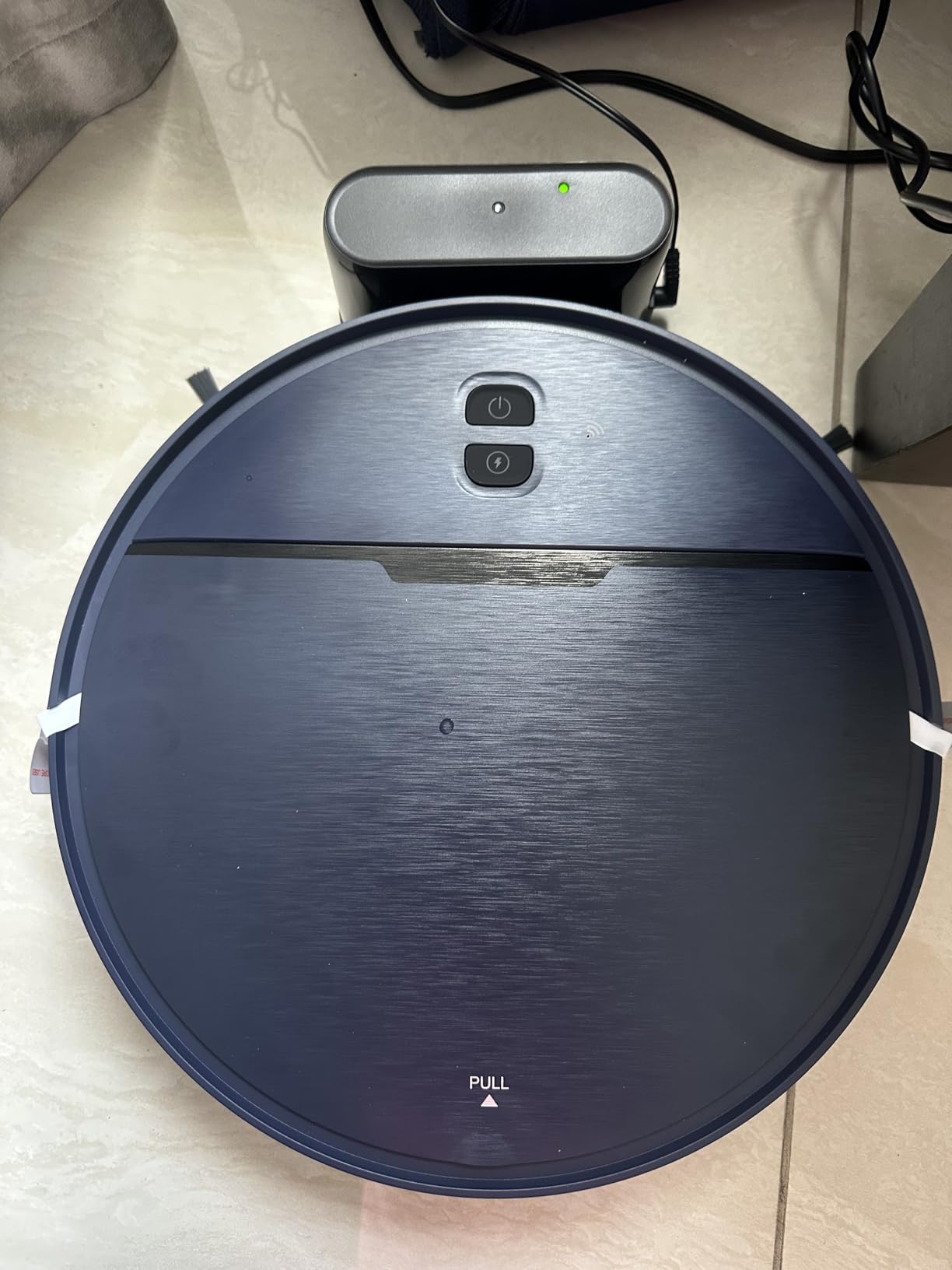 Robot Vacuum and Mop Combo with APP/Voice/Remote Control, 2 in 1 Vacuuming & Mopping Robot, Schedule, Strong Suction, Tangle-Free, Slim & Quiet, for Homes with Pets, Low Pile Carpet & Hard Floors customer photo 2