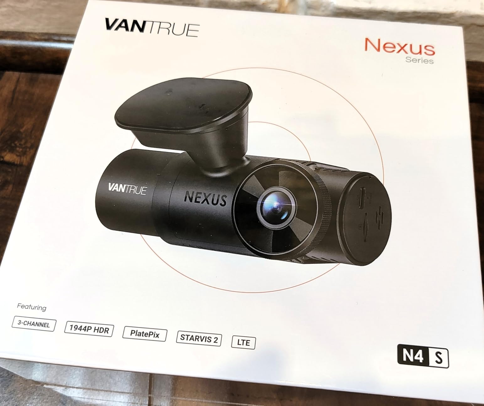 Vantrue New N4S 3 Channel Dash Cam, Front Rear Inside 2.7K+1440P+1440P Dashcam for Cars, Front and Rear Dual Channel, PlatePix Tech, STARVIS 2 Night Vision, Parking Mode, Wi-Fi, Support 1TB (RC18) customer photo 1