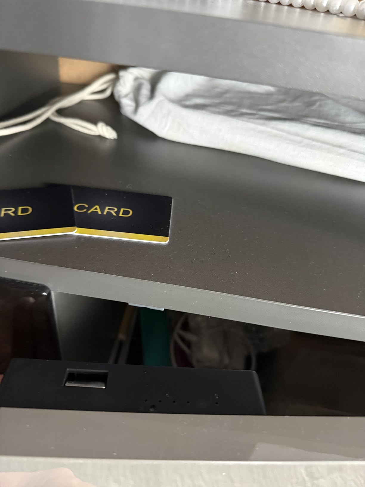Bestkid Cabinet Lock RFID Card NFC Hidden Drawer Lock for Kitchen Pantry Furniture Smart Cupboard Door with Bluetooth APP Child Safety No Drilling Required Black customer photo 2