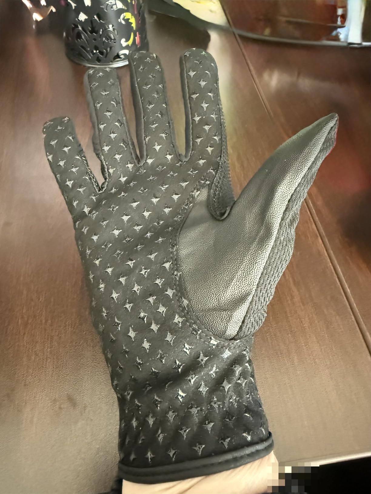 Harrison Howard Horse Riding Gloves for Women, Equestrian Training Gloves with Non Slip Silicone Grip, Breathable Lightweight customer photo 1