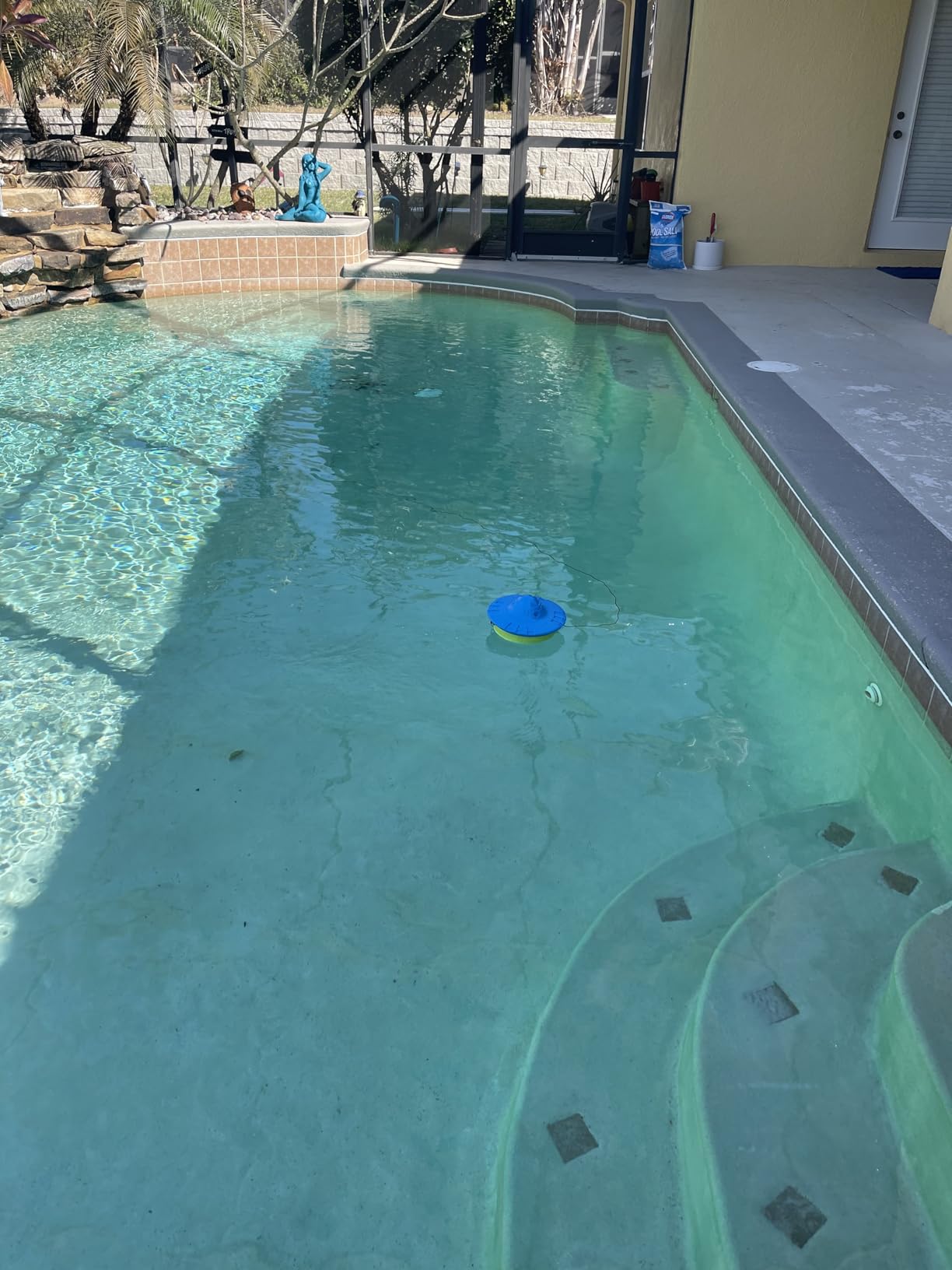 Pool Alarm, Floating Pool Safety Alarms for Inground & Above Ground Pools - Loud 110dB Alert, Adjustable Sensitivity, Protection for Kids & Pets (Blue+Black) customer photo 1