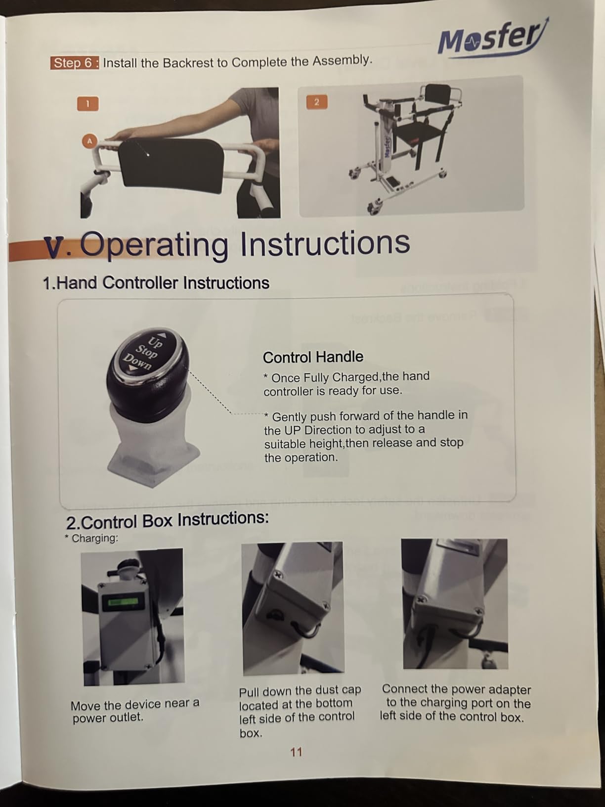 Mosfer Electric Patient Lift Transfer Chair for Car, Chair Lift Assist Devices for Home Seniors and Disabled, Portable Folding Electric Assist Lift Aid for Seniors, Adults customer photo 2