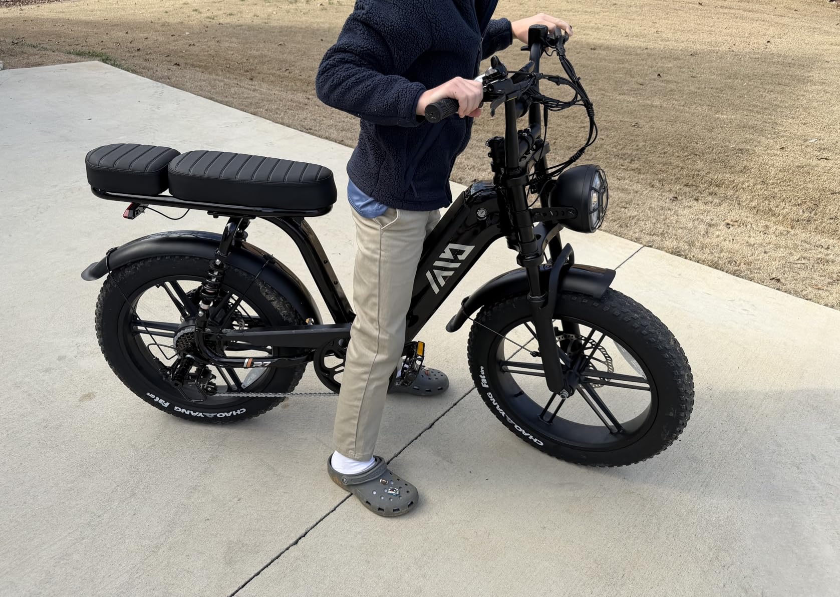 TST Electric Bike for Adults, 1500W Peak Motor 60 Miles Fat Tire Ebike with 48V 15Ah Removable Battery 20