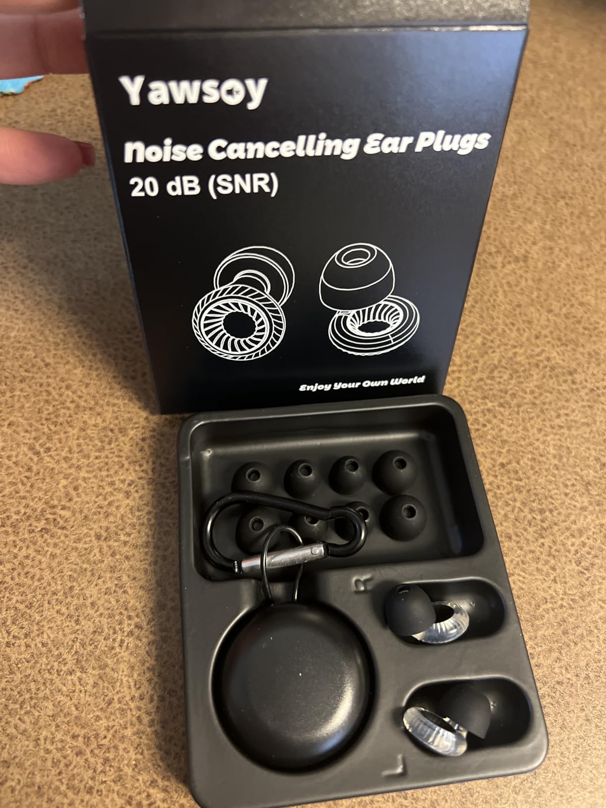 Concert Ear Plugs 2.0, Upgraded High Fidelity Noise Cancelling Ear Plugs, Hearing Protection for Concerts, Musicians, Live Events, Sports & DJs, 40dB NRR Noise Reduction Earplugs (2 Pack) customer photo 2