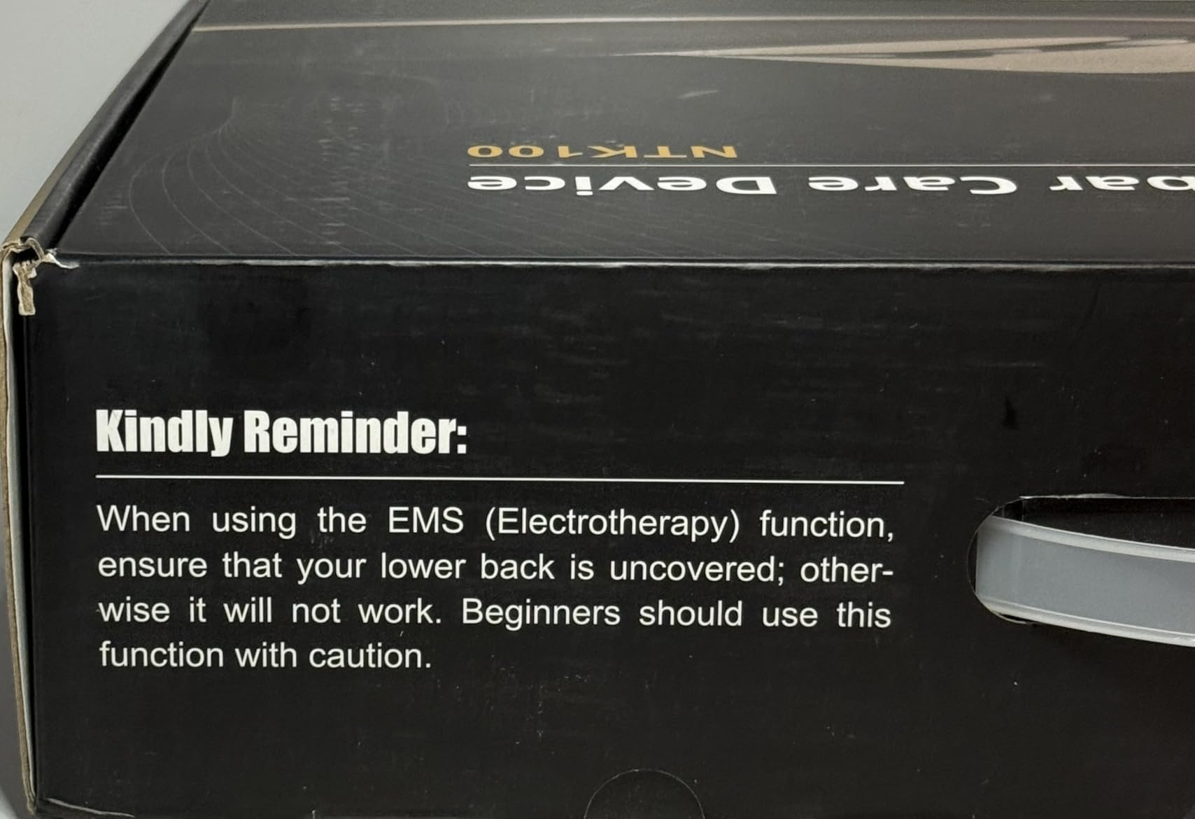 Zenopax 4-in-1 Electric Lumbar Traction Device - Adjustable Back Massager for Deep Tissue Pain Relief with Heat, Vibration, Electrotherapy, Home Lumbar Decompression & Sciatica Relief(Golden) customer photo 2