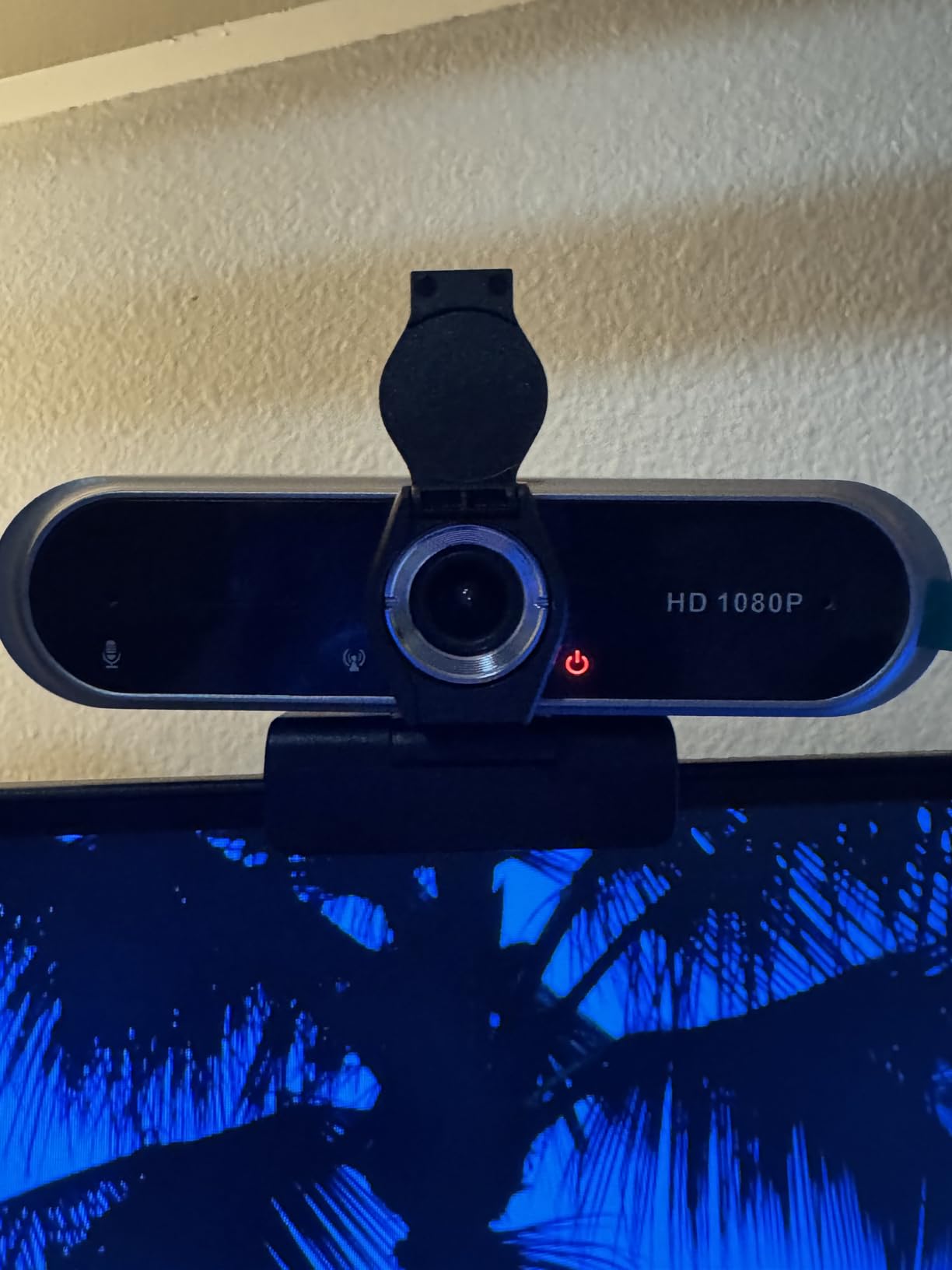 Webcam 1080P with Microphone & Privacy Cover for PC/Laptop, USB Computer Camera Plug & Play with Auto Light Correction for Video Calls, Live Streaming Gaming & Online Meetings customer photo 2
