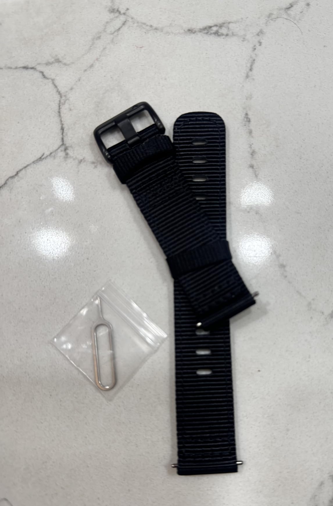 Rugged Nylon Watch Bands compatible with Garmin Instinct/Instinct 2 Solar/Instinct 3 45mm AMOLED/MIP, Double Layer Fabric Band for Garmin Instinct Solar/Tactical/Esports/Tide/Instinct E 45mm customer photo 1