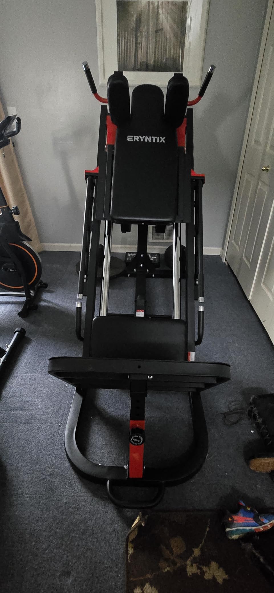 Leg Press Hack Squat Machine Combo, 45° Leg Exercise Machine ,Lower Body Special with Weight Storage for Quads, Hamstring, Glutes, Calves, Compact Home Gym Leg Day Equipment customer photo 1