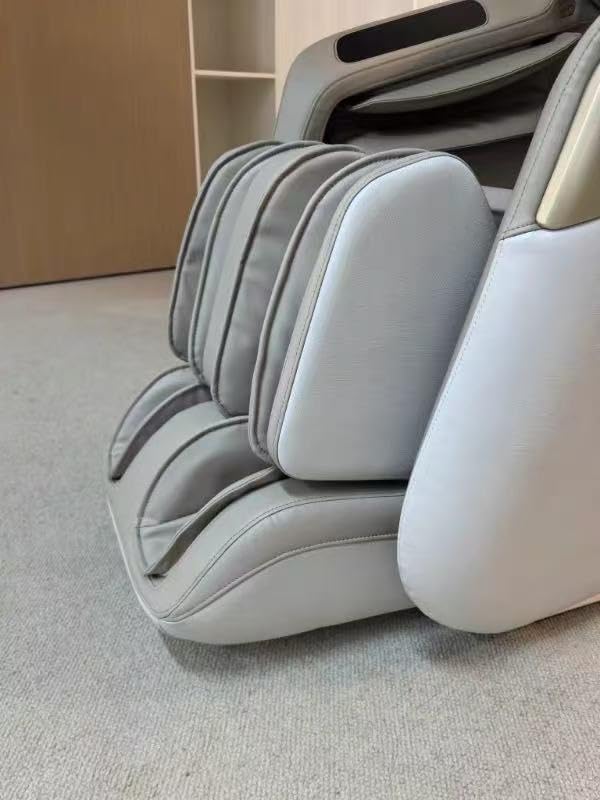 4D Massage Chair Full Body, 20 Modes Zero Gravity Massage Chair with 53.15 Inches SL Track, Foot Massage, Neck and Shoulder Massage, Shiatsu, Bluetooth Speaker, Home, Beige customer photo 2
