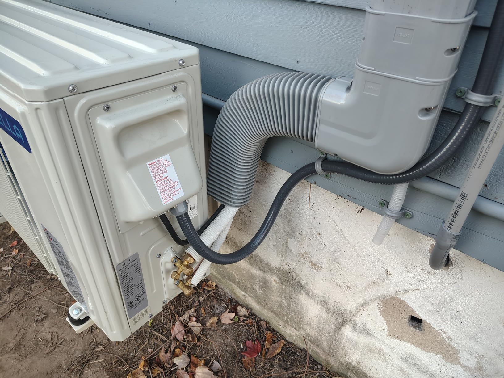 DELLA Serena Series 12000 BTU Mini Split AC, Energy Star 22 SEER2 115V, 1 Ton Inverter Heat Pump Ductless AC System for Rooms up to 550 Sq.Ft, WiFi & Alexa Control, Pre-Charged, 16.4ft Install Kit customer photo 2