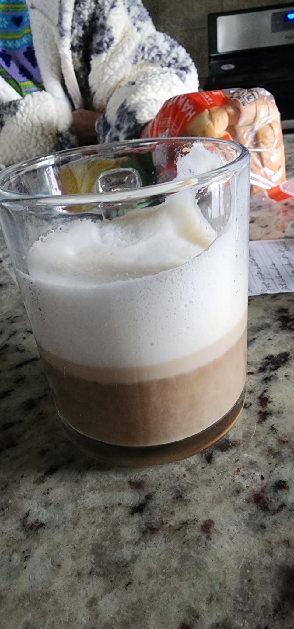 Milk Frother and Steamer 4 in 1 Automatic Coffee Steamer Frother, 11.8OZ / 350ML Warm and Cold Foam Frother for Coffee,Latte, Cappuccino, Macchiato, Hot Chocolate customer photo 2