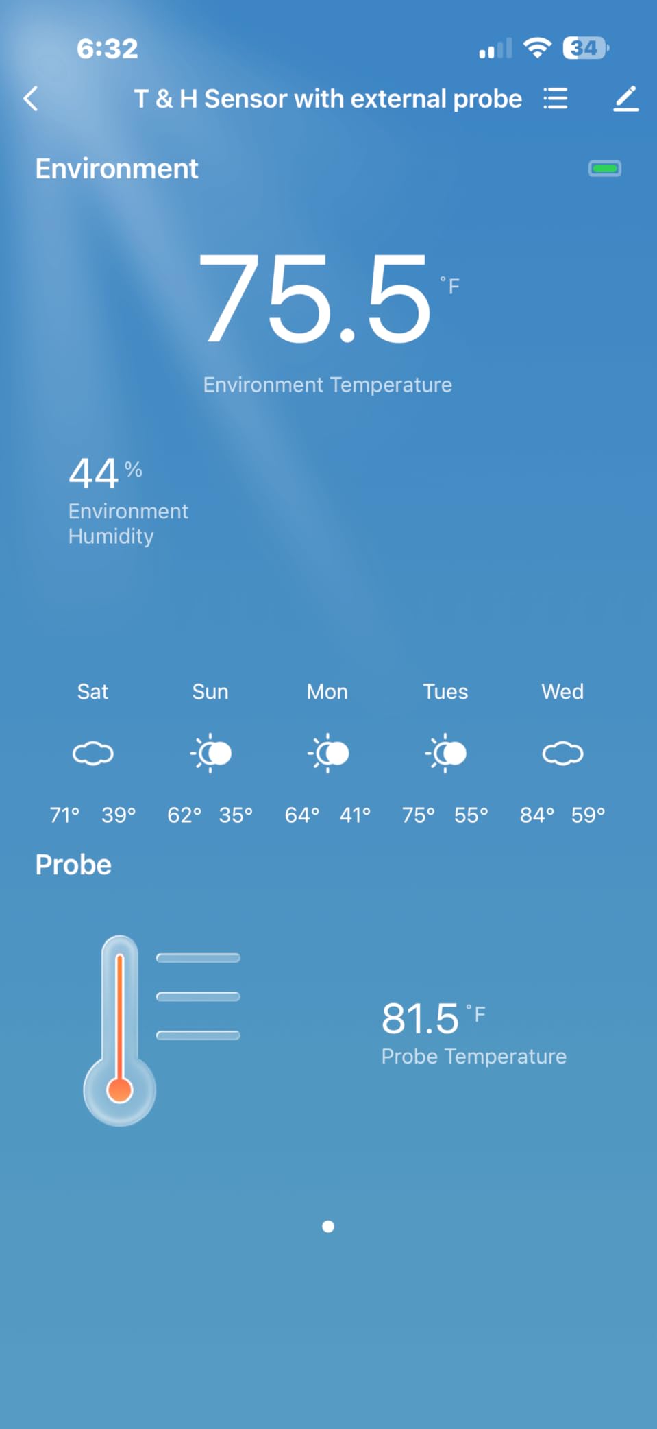 WiFi Refrigerator Thermometer Hygrometer with Alarm, Freezer Temperature with Probe, Wireless Digital Fridge Thermometer Humidity Sensor, Free Data Export for Home Kitchen Fridge Tub customer photo 2
