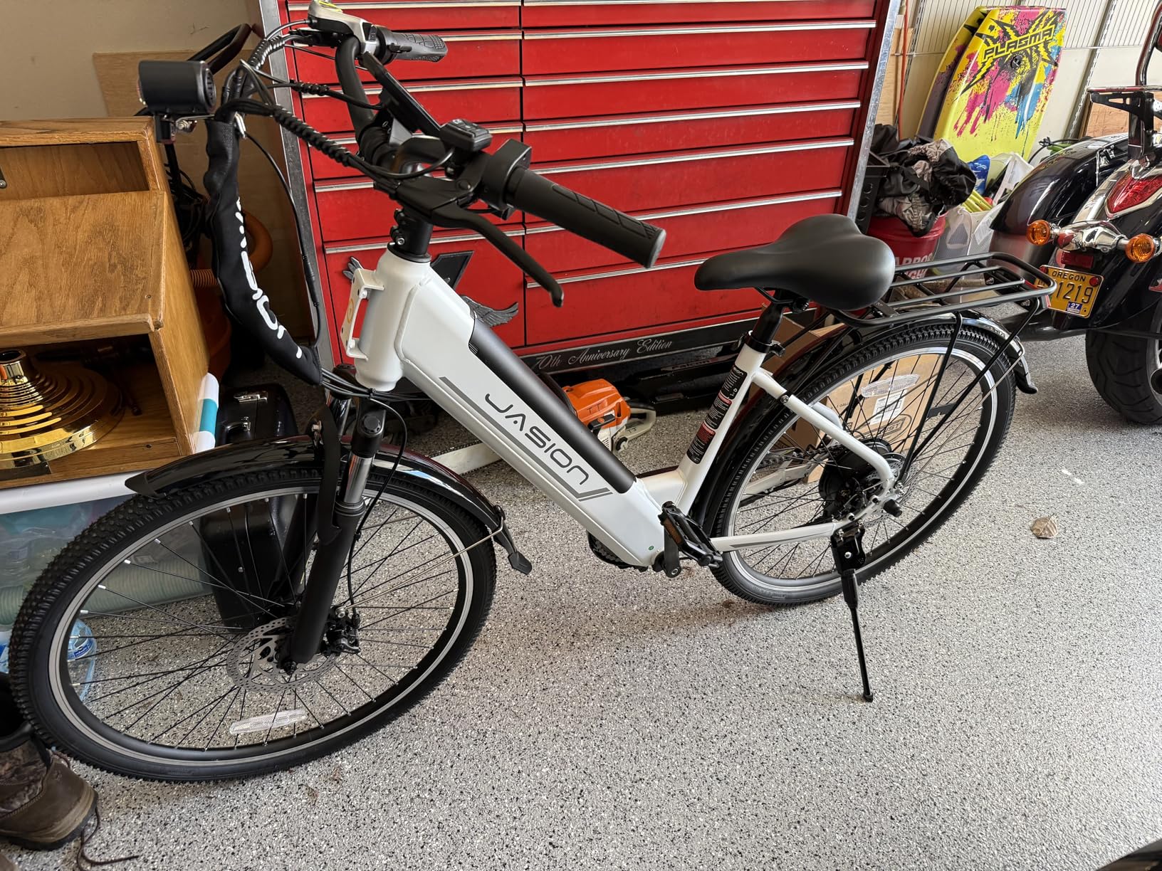 Jasion Roamer Electric Bike for Adults, 26