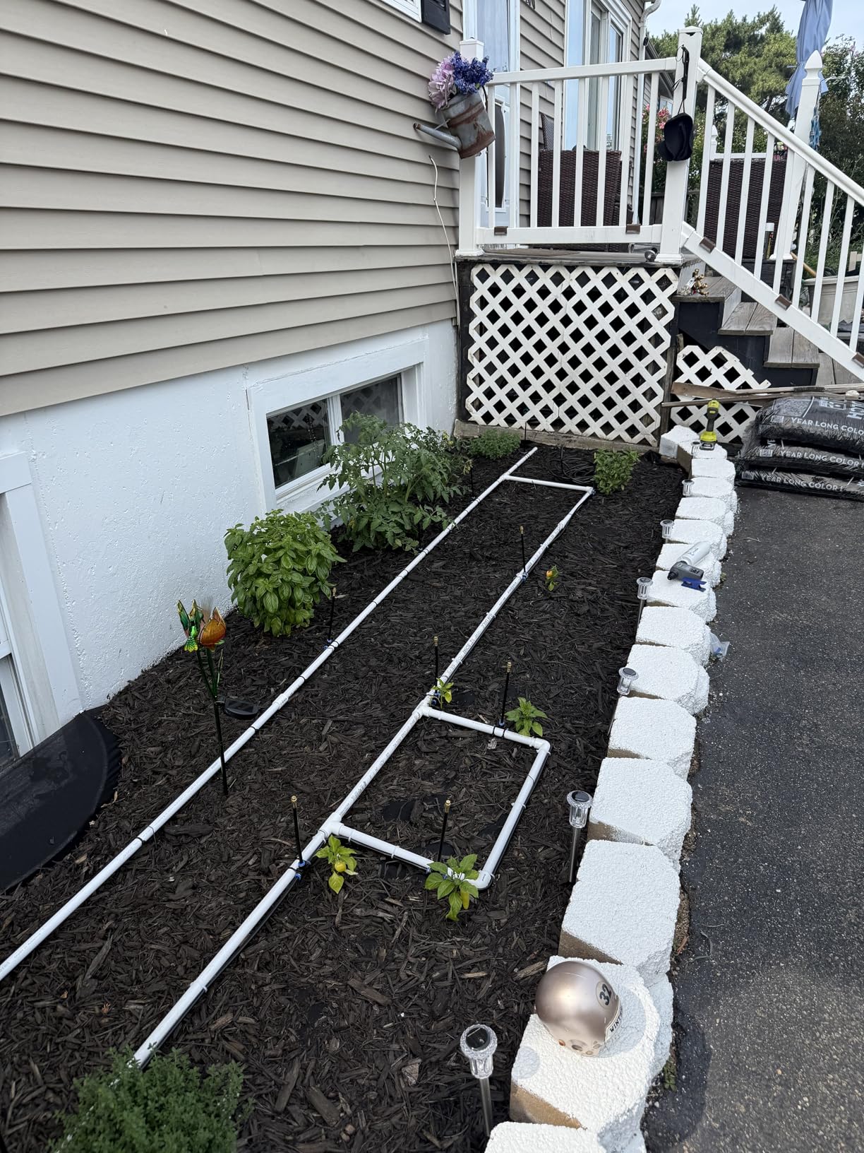 120 Ft Drip Irrigation System with Smart Water Timer - Automatic Garden Watering Kit with Solid Brass Metal Connectors customer photo 1