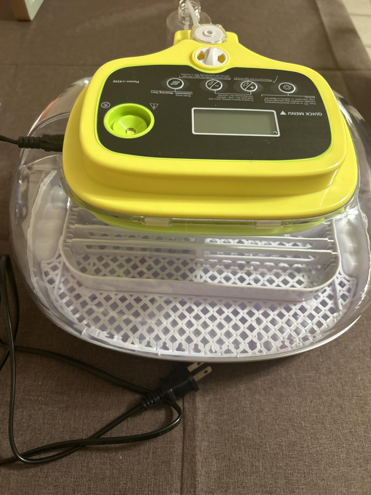 Incubators for Hatching Eggs, 16 Eggs Incubator with Auto Water Refill, Automatic Turner, Digital Temperature Control & Humidity Display and Led Candler, Poultry Hatcher for Chicken, Duck, Quail customer photo 2