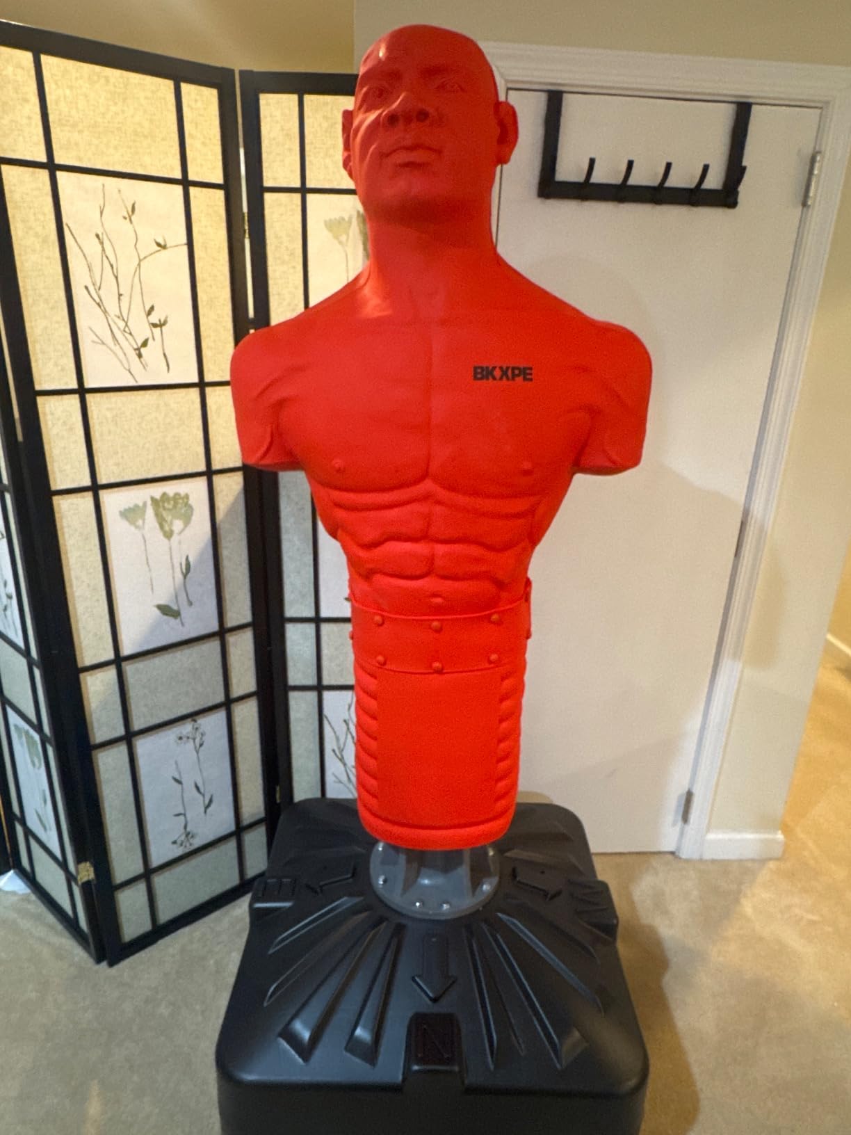 Bob Punching Dummy, Durable Silicone Punching Bag with Large Stable Base for Adults & Kids, Freestanding Training Target for Boxing, Taekwondo, MMA, Home Gym customer photo 2