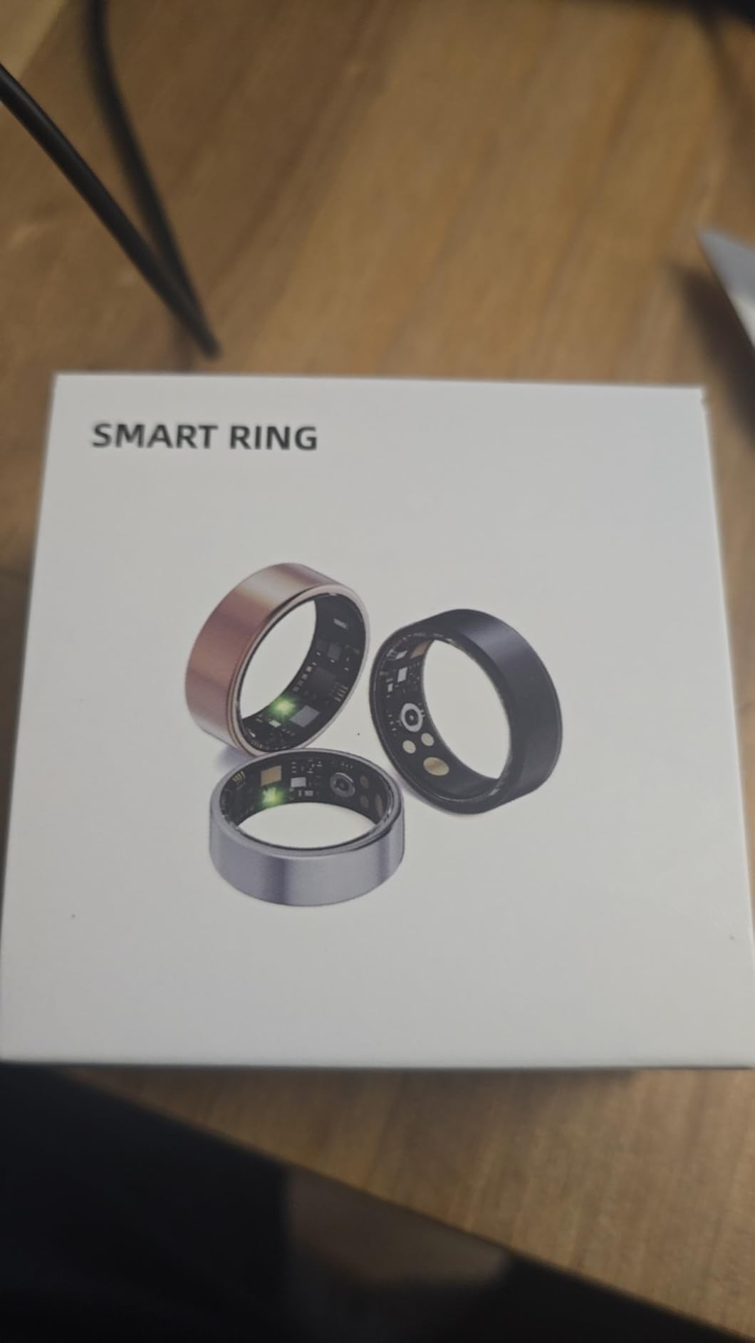 Smart Ring for Women Men,Fitness Tracker Ring with Heart Rate, Sleep Monitoring, Blood Oxygen, Step Counting for iOS and Android, No Subscription Fee, Waterproof customer photo 1