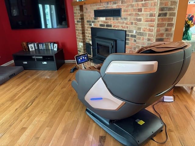 4D Massage Chair, Full Body Massage Chair, Zero Gravity Recliner w/ Intelligent Voice Control, 53.14
