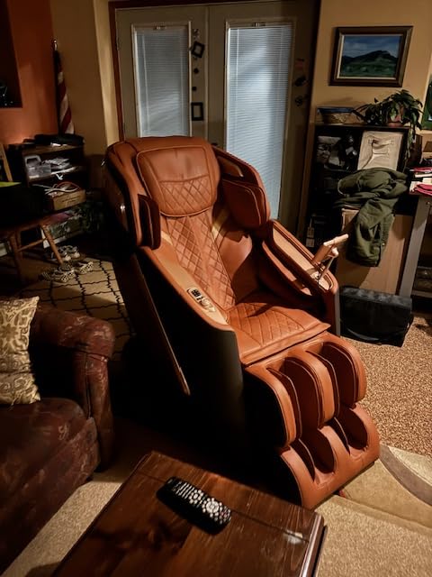 4D Massage Chair, Full Body Massage Chair, Zero Gravity Recliner w/ Intelligent Voice Control, 53.14