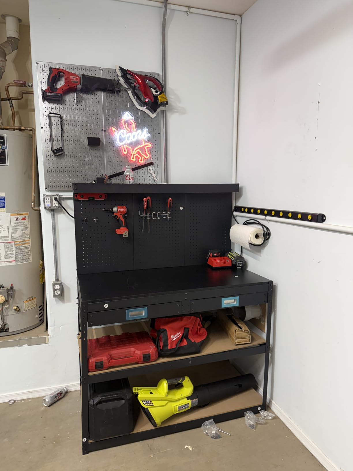 61-Inch Heavy-Duty Rolling Tool Chest & Mobile Workbench with 9 Drawers, Rubber Wood Top, Locking System, Wheels for Garage, Workshop, Warehouse Storage customer photo 2