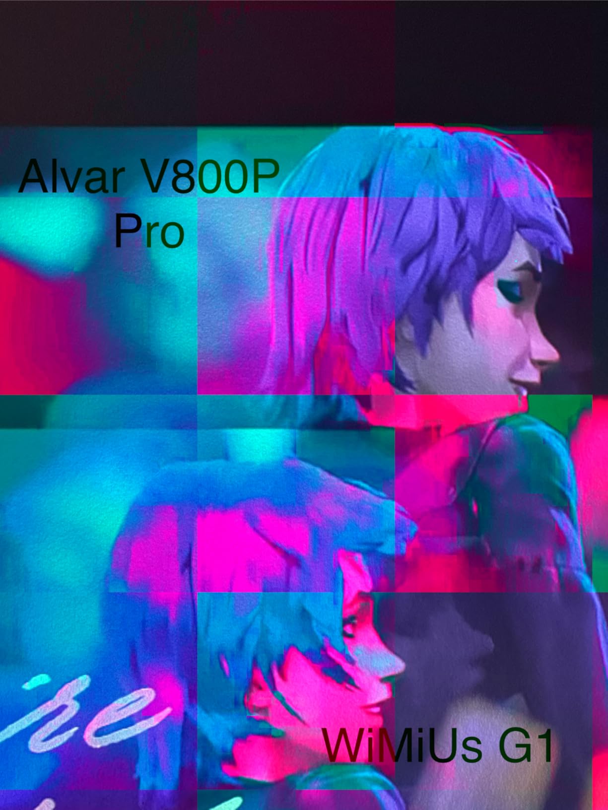 Alvar Smart Projector 2026 Upgraded, 2000 ANSI, 4K Supported, Built in Netflix App, Dolby Audio & 50W Speakers, Auto Focus, WiFi 6, Bluetooth 5.3, Home Theater & Outdoor Movie Projector, Black customer photo 1