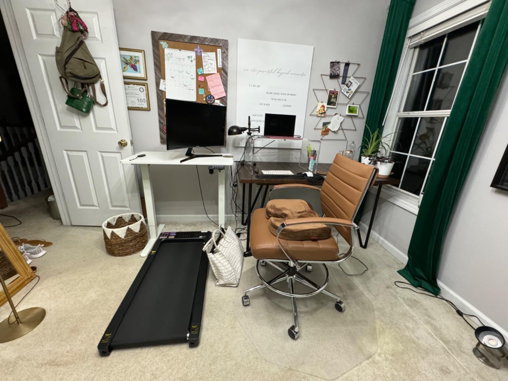 Walking Pad, 6% Walking Pad with Incline, No-Assembly Walking pad Treadmill with APP and Remote Control, LED Display, 2.5 HP Quiet Under Desk Treadmills, 300 lbs Capacity customer photo 2