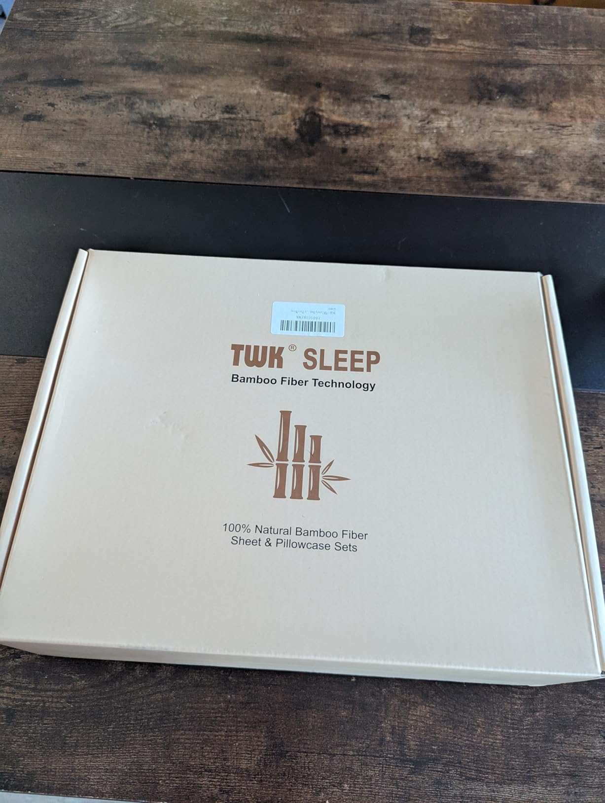 TWK Luxury Sheet Set, Genuine 100% Organic Viscose Derived from Bamboo, Cooling & Brethable, Silky Soft, Bedding Sheets & Pillowcases (Gray, King) customer photo 2