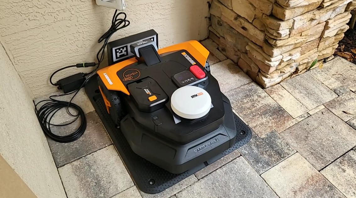 WORX Landroid Vision Cloud Robot Lawn Mower, No Perimeter Wire Robot Mower for 1/2 Acre, AI Obstacle Avoidance + RTK Cloud Navigation, 30% Slope, Auto Mapping, App Control, WR320 customer photo 1