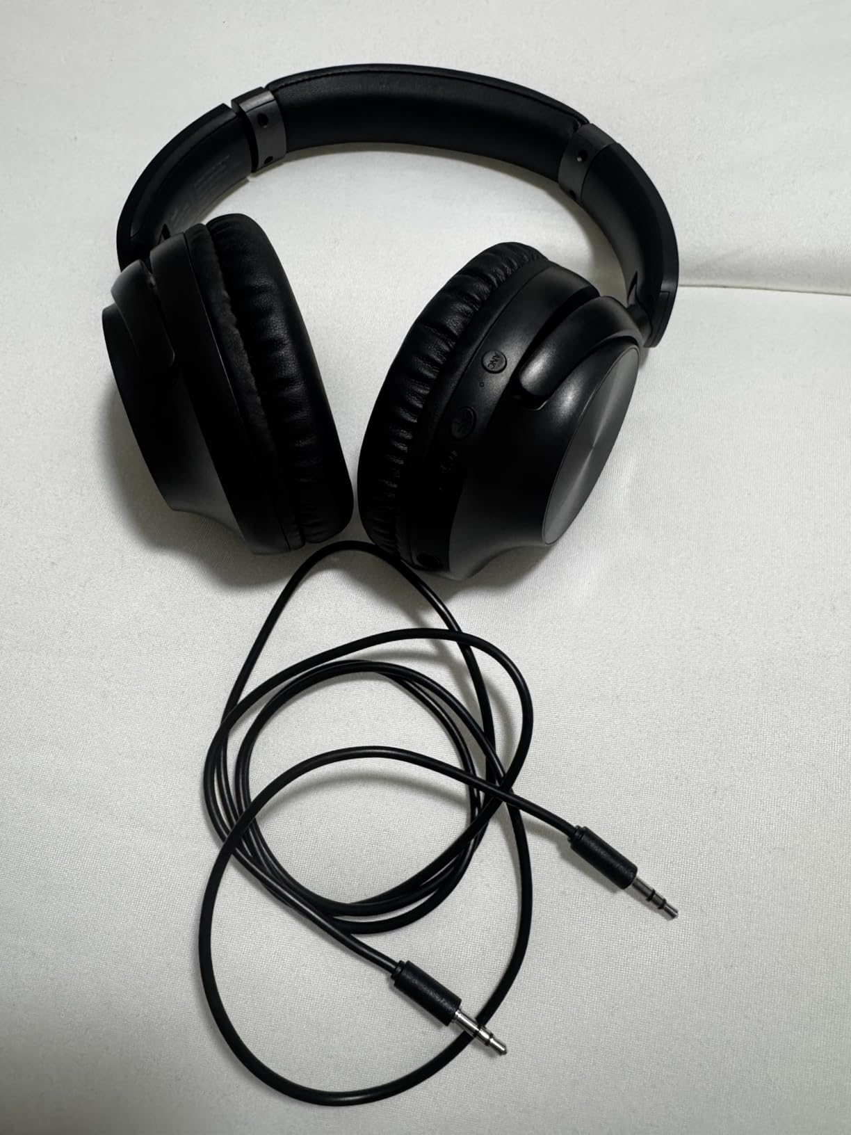 TAGRY Hybrid Active Noise Cancelling Bluetooth Headphones 100H Playtime Wireless Over Ear Headphone with Fast Charging Hi-Res Audio Headsets Comfort Earcups for Commute Travel Office Phone PC customer photo 1