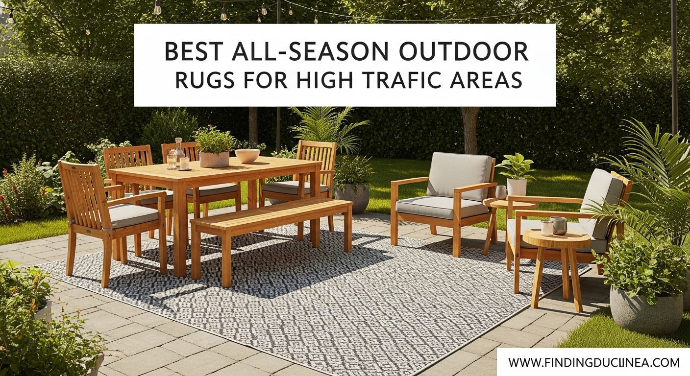 Best All-Season Outdoor Rugs for High Traffic Areas