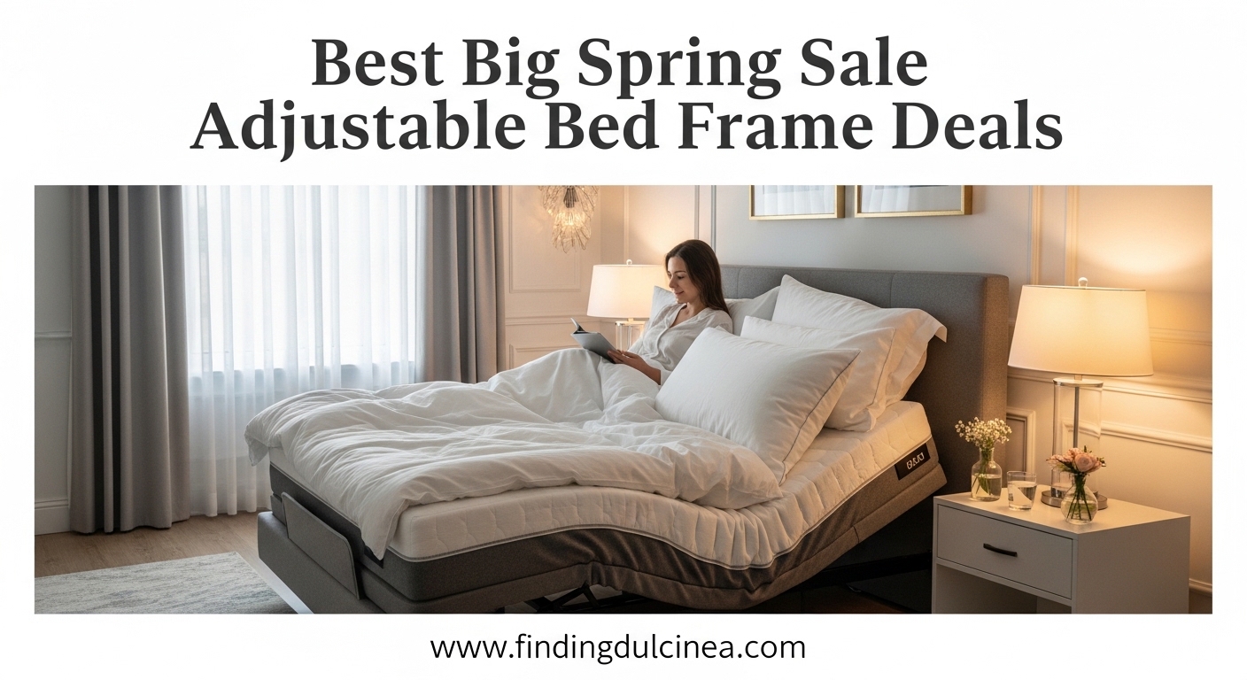 Best Big Spring Sale Adjustable Bed Frame Deals