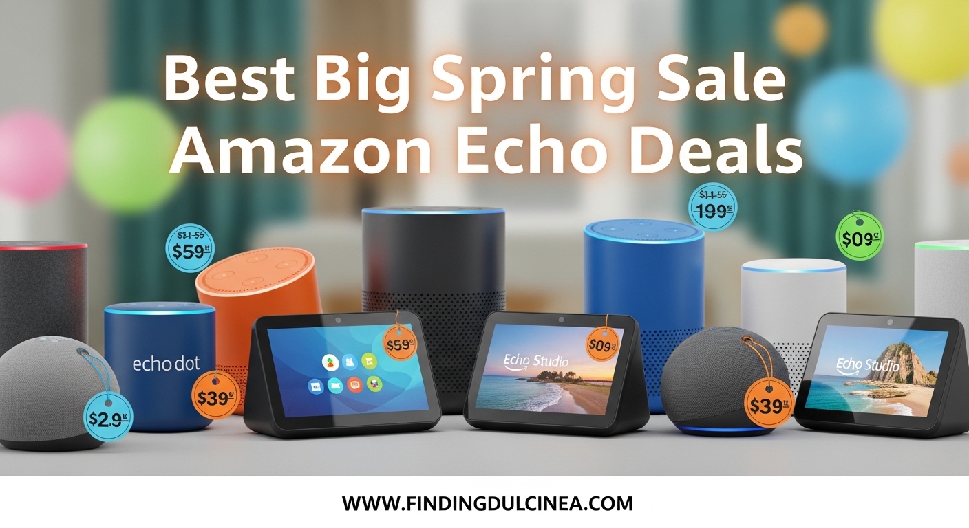 Best Big Spring Sale Amazon Echo Deals