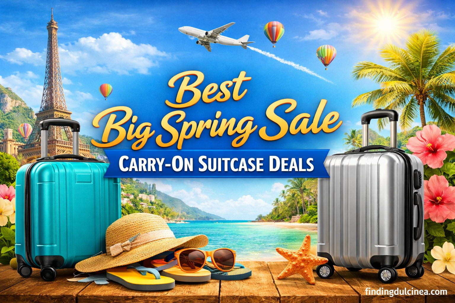 Best Big Spring Sale Carry-On Suitcase Deals