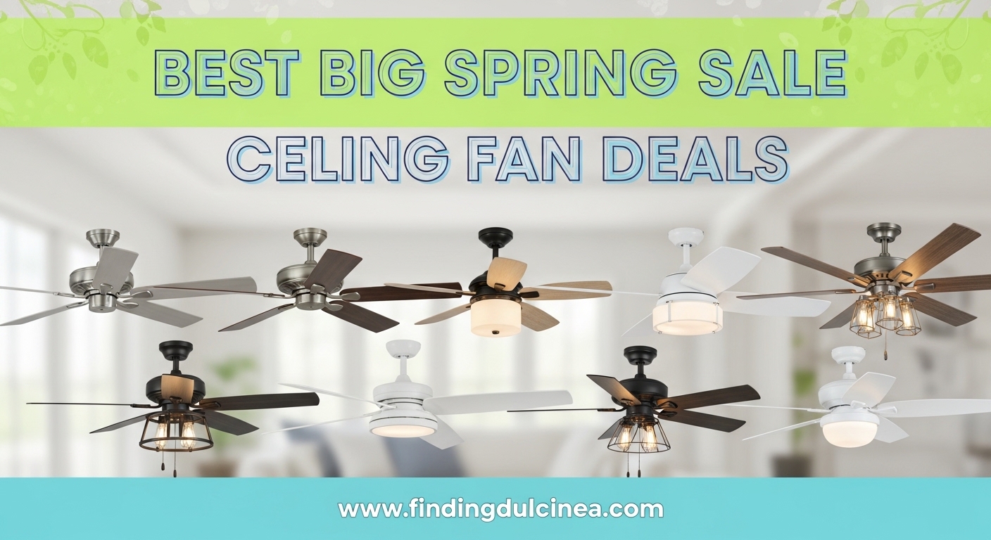 Best Big Spring Sale Ceiling Fan Deals