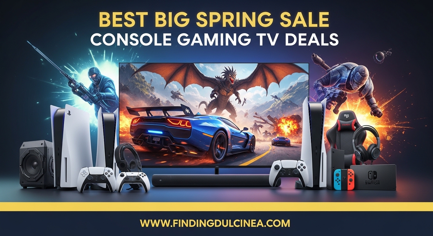 Best Big Spring Sale Console Gaming TV Deals