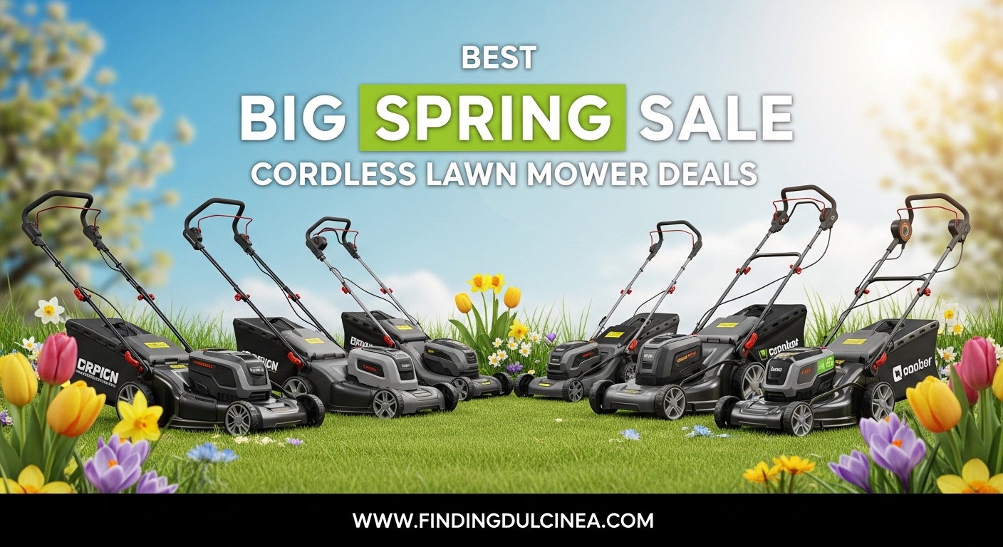 Best Big Spring Sale Cordless Lawn Mower Deals