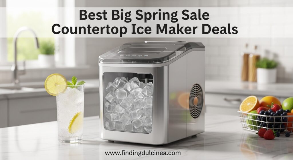 Current image: Best Big Spring Sale Countertop Ice Maker Deals
