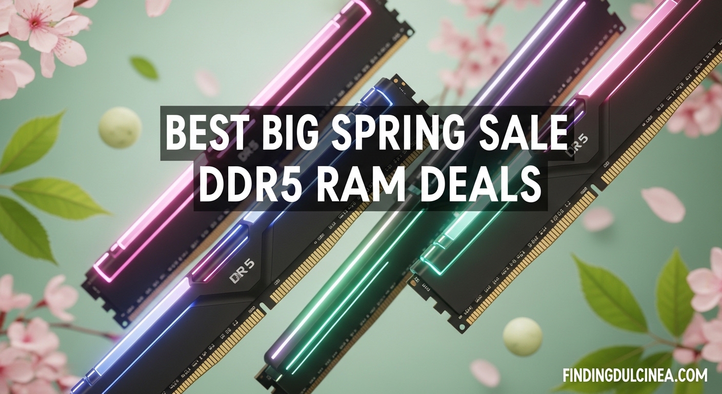 Best Big Spring Sale DDR5 RAM Deals