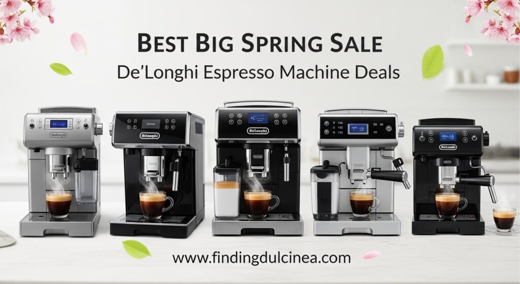 Current image: Best Big Spring Sale De'Longhi Espresso Machine Deals