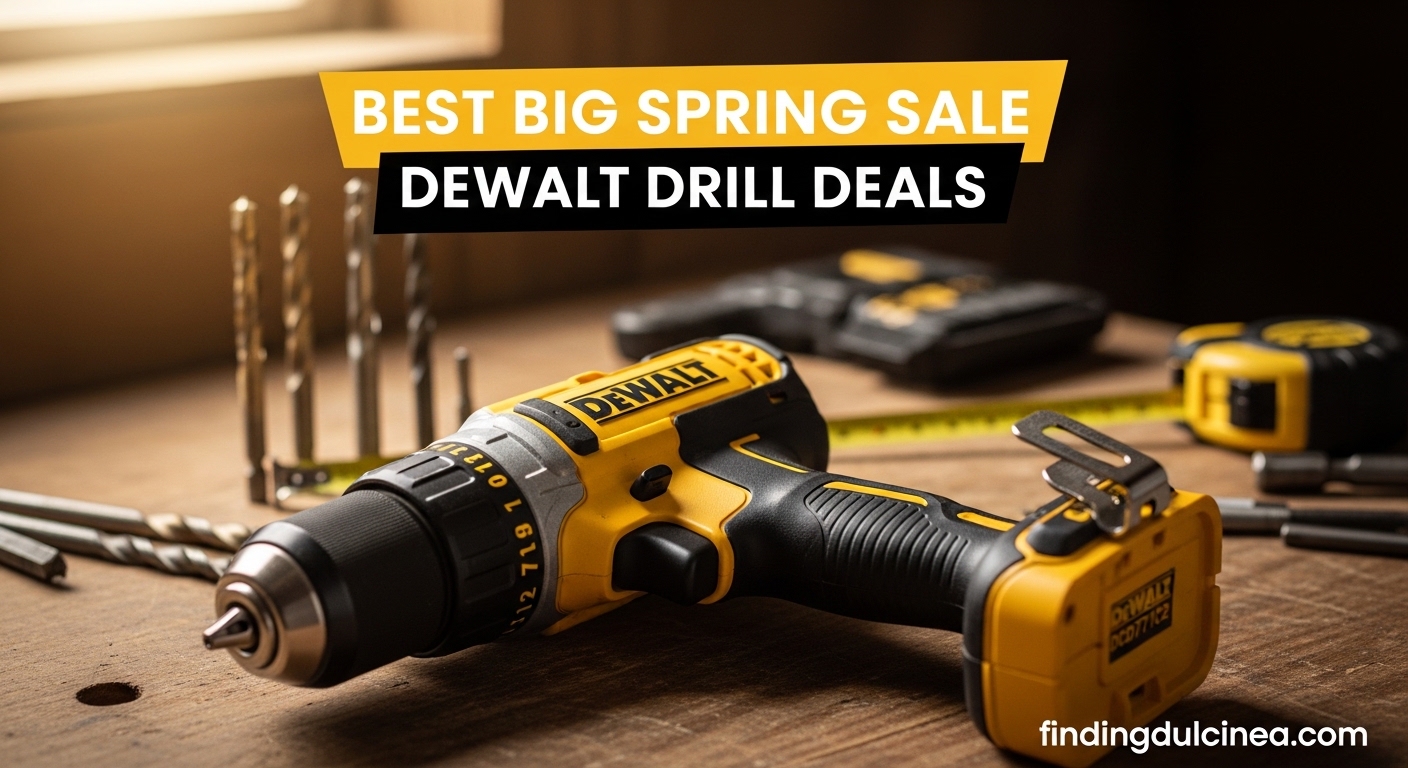 Best Big Spring Sale DeWalt Drill Deals