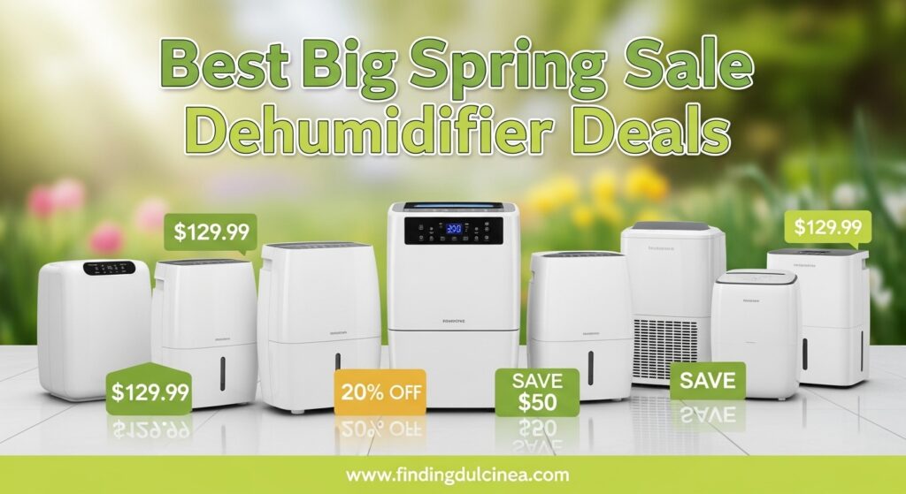Current image: Best Big Spring Sale Dehumidifier Deals