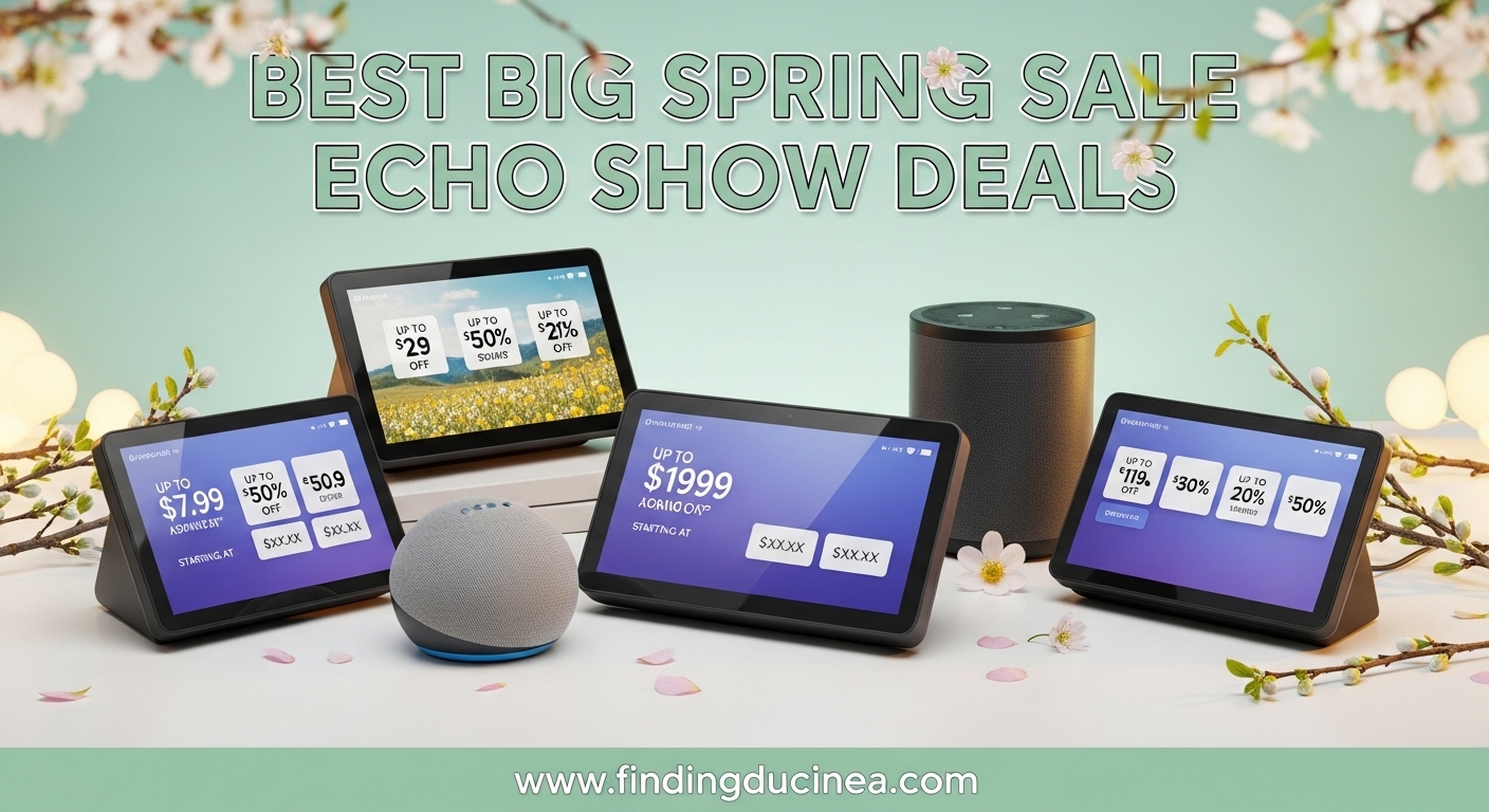 Best Big Spring Sale Echo Show Deals