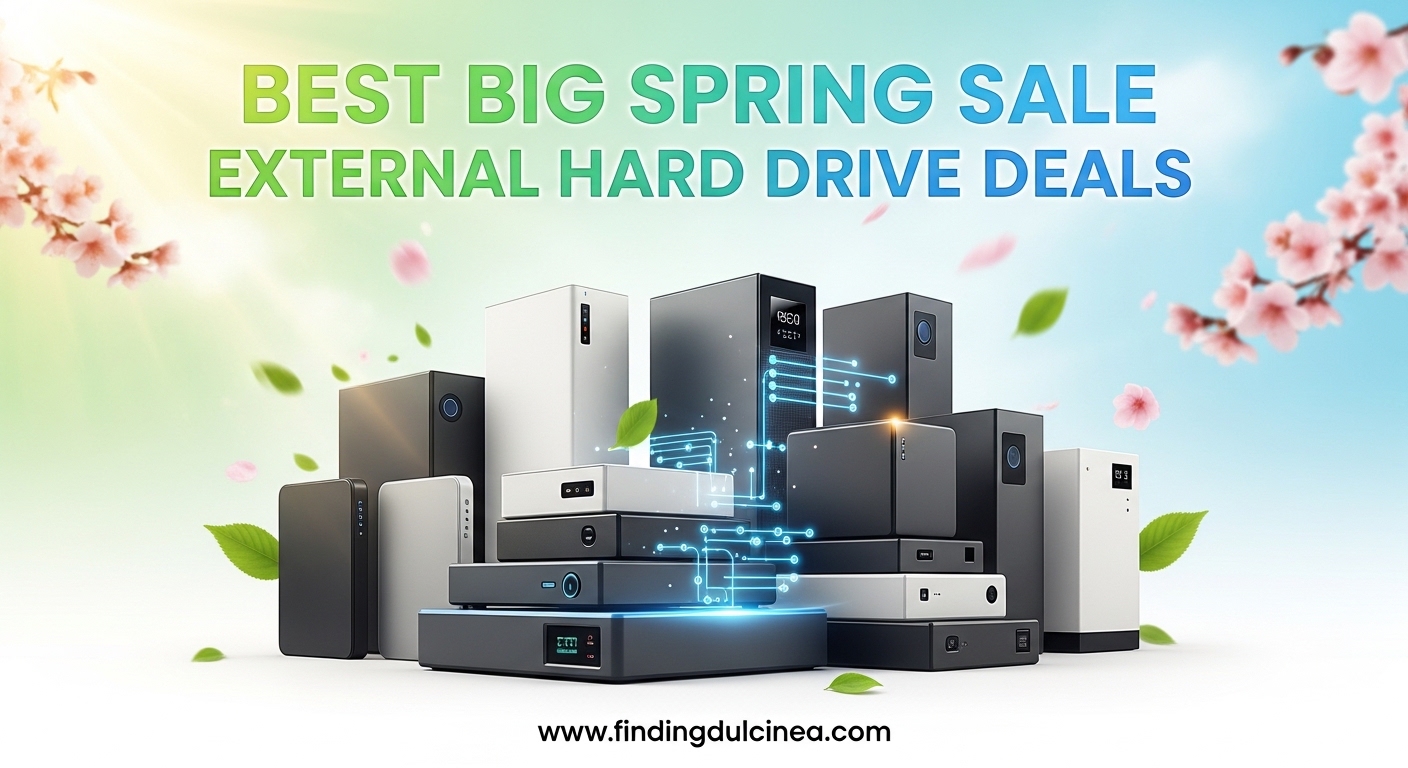 Best Big Spring Sale External Hard Drive Deals