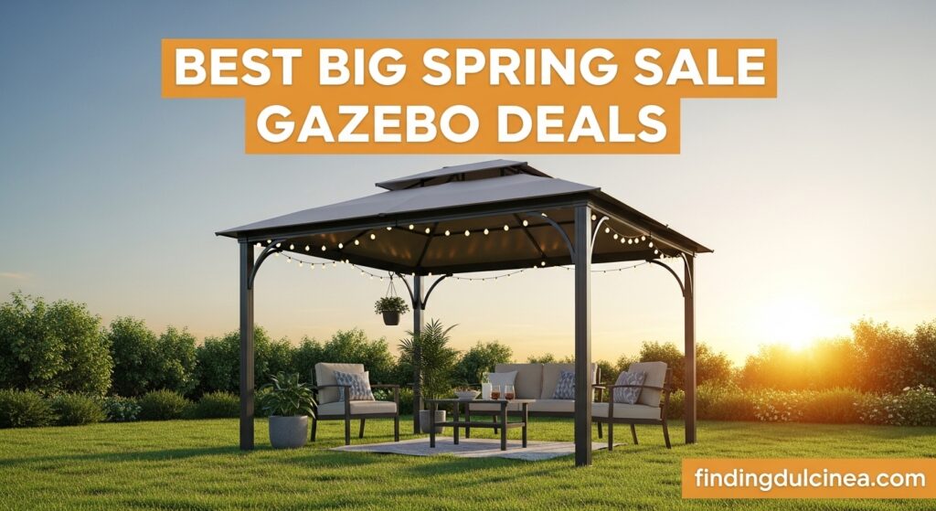 Current image: Best Big Spring Sale Gazebo Deals