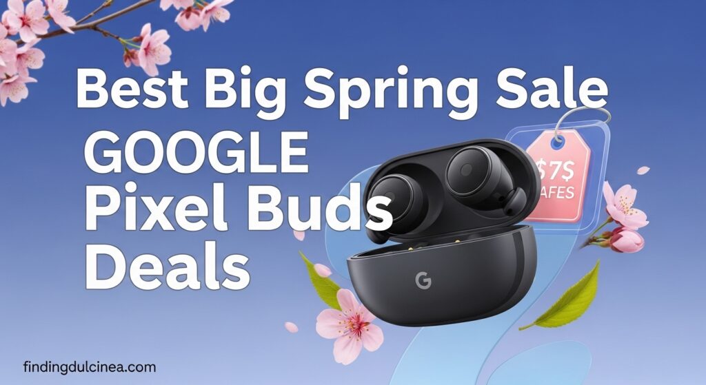 Current image: Best Big Spring Sale Google Pixel Buds Deals