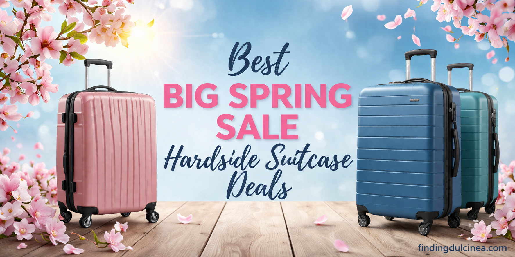 Best Big Spring Sale Hardside Suitcase Deals
