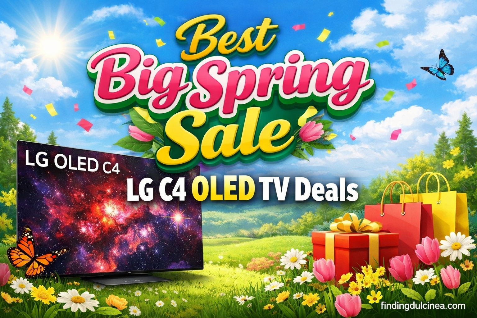 Best Big Spring Sale LG C4 OLED TV Deals